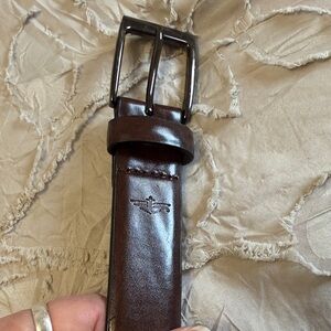 Dockers Brown Leather Belt